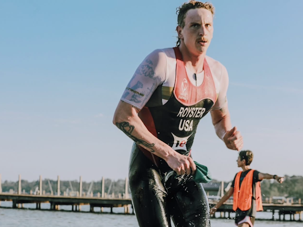 Triathlon swim start